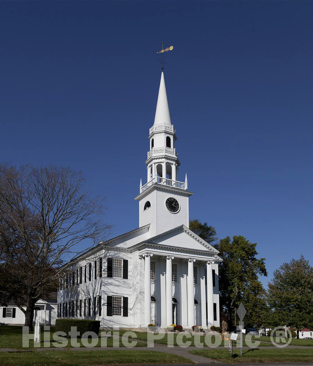 Photo - First Congregational Church, Litchfield, Connecticut- Fine Art Photo Reporduction