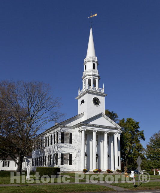 Litchfield, CT Photo - First Congregational Church, Litchfield, Connecticut