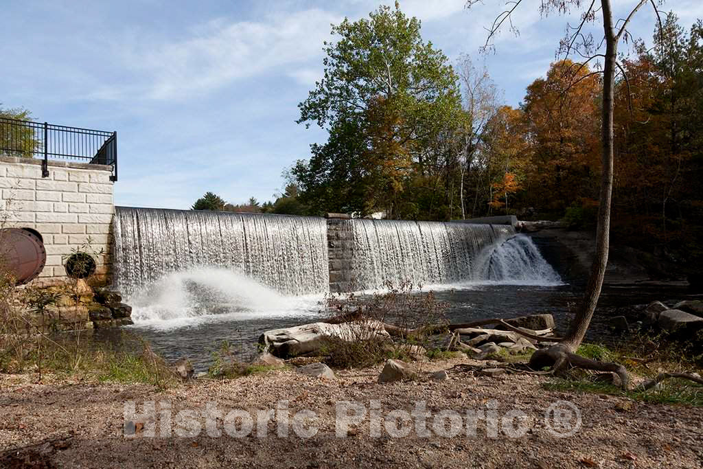 Photo - Waterfall at Beckley Furnace, Canaan, Connecticut- Fine Art Photo Reporduction