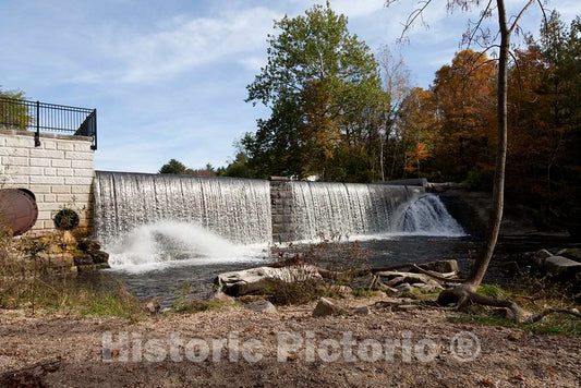Photo - Waterfall at Beckley Furnace, Canaan, Connecticut- Fine Art Photo Reporduction
