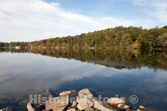 Photo - Wononskopomuc Lake, Lakeville, Connecticut- Fine Art Photo Reporduction