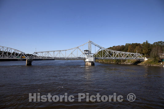 East Haddam, CT Photo - East Haddam Bridge Over The Connecticut River, East Haddam, Connecticut