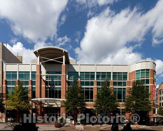Photo - Rockville Memorial Library, Rockville, Maryland- Fine Art Photo Reporduction