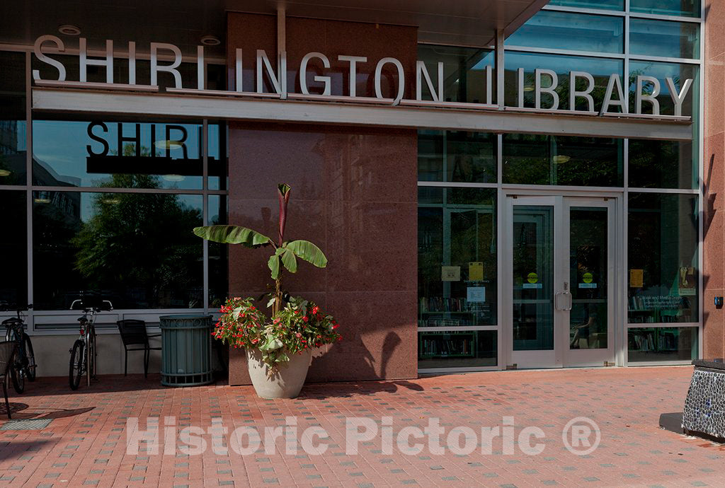 Photo - Shirlington Library, 4200 Campbell Ave, Shirlington, Virginia- Fine Art Photo Reporduction