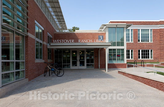 Photo - Westover Library/Reed School, 1644 N. McKinley Rd, Arlington, Virginia- Fine Art Photo Reporduction