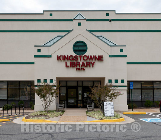 Photo- Kingstowne Library, Alexandria, Virginia 1 Fine Art Photo Reproduction