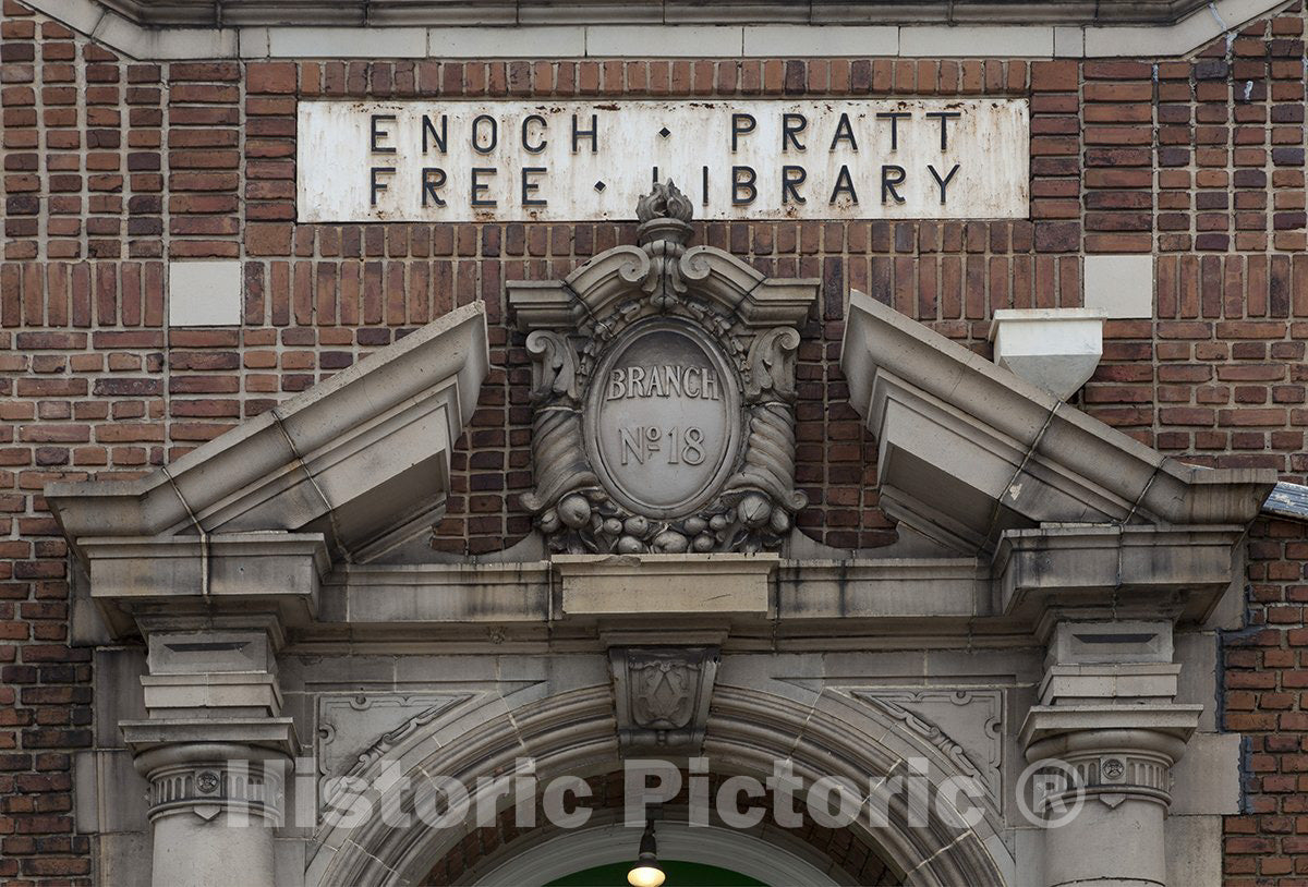 Baltimore, MD Photo - Clifton Branch of The Enoch Pratt Library System-