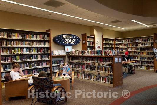 Photo- C. Burr Artz Public Library in Frederick, Maryland 3 Fine Art Photo Reproduction