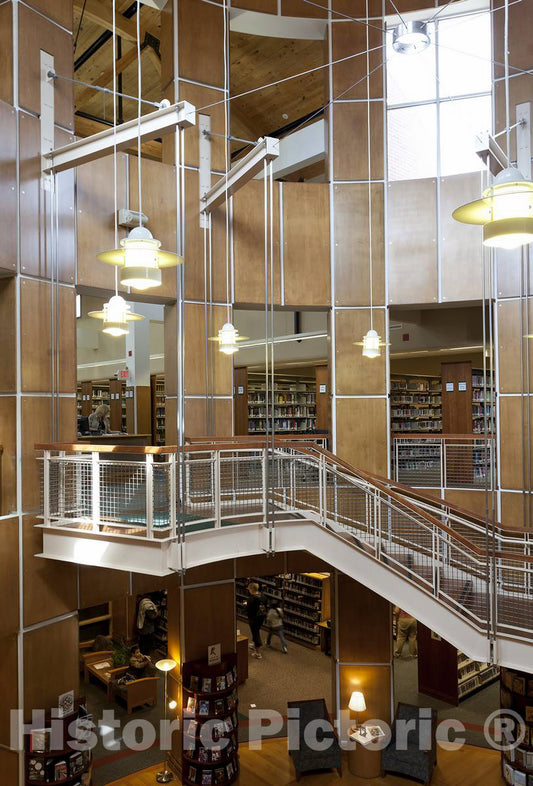 Photo- C. Burr Artz Public Library in Frederick, Maryland 1 Fine Art Photo Reproduction