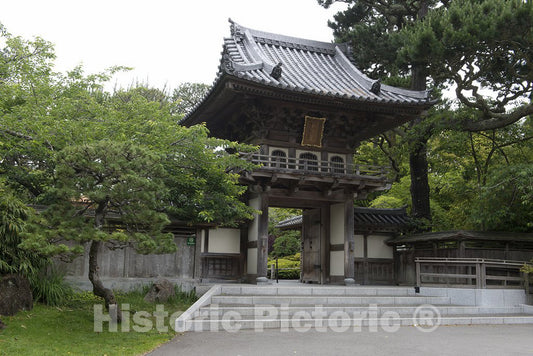 San Francisco, CA Photo - The Japanese Tea Garden, Located Inside Golden Gate Park, San Francisco, CA