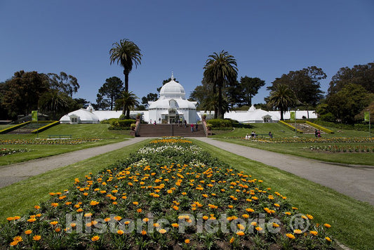 San Francisco, CA Photo - The Conservatory of Flowers in Golden Gate Park, San Francisco, California