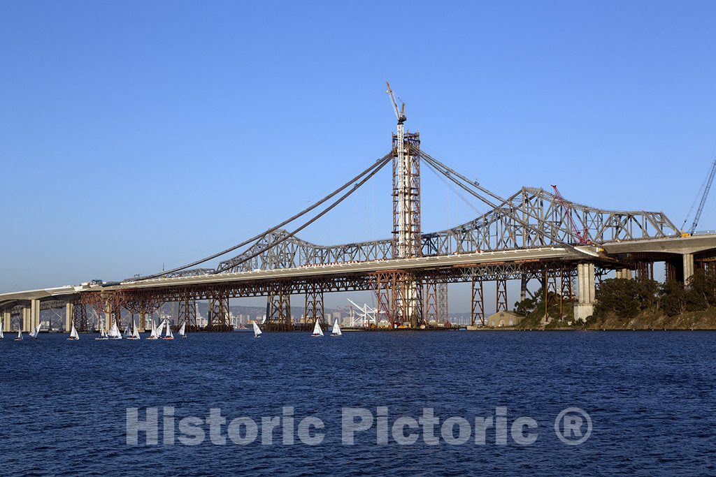 San Francisco, CA Photo - San Francisco-Oakland Bay Bridge, San Francisco, California