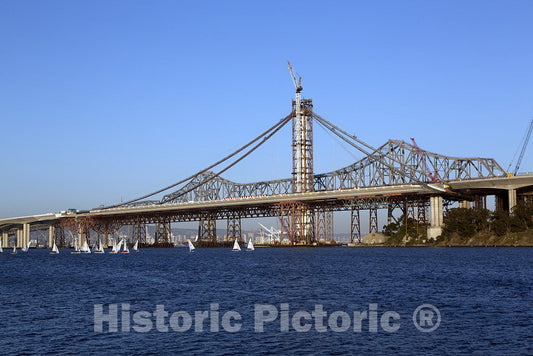 San Francisco, CA Photo - San Francisco-Oakland Bay Bridge, San Francisco, California