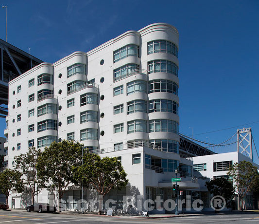 Photo - Apartment Building, San Francisco, California- Fine Art Photo Reporduction