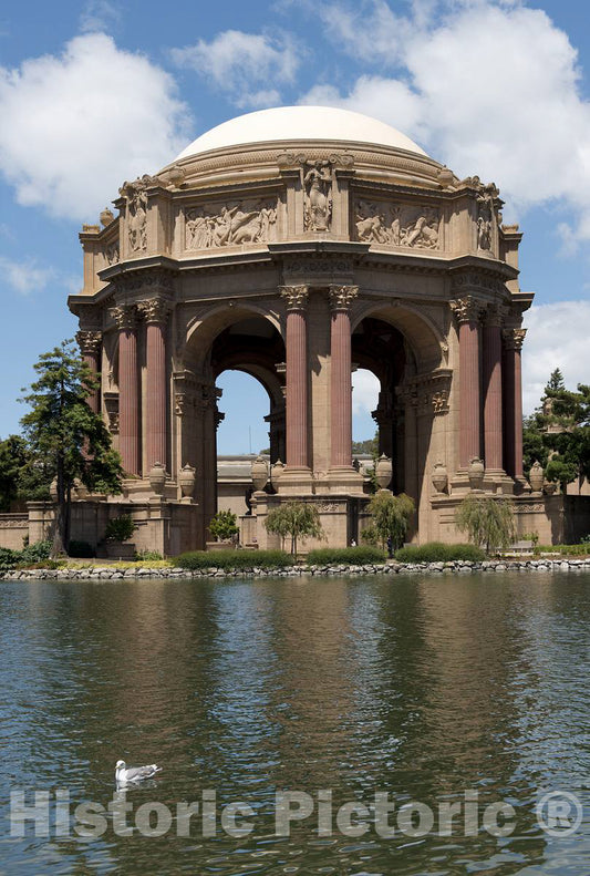Photo - The Palace of Fine Arts in The Marina District of San Francisco, California- Fine Art Photo Reporduction