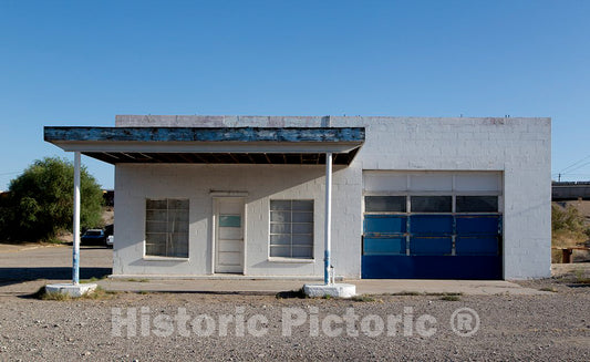 Photo - Building in Needles, Mojave Desert, California- Fine Art Photo Reporduction