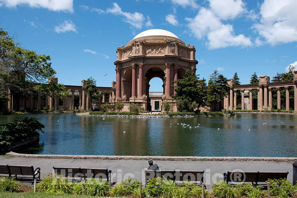 Photo - The Palace of Fine Arts, San Francisco, California- Fine Art Photo Reporduction