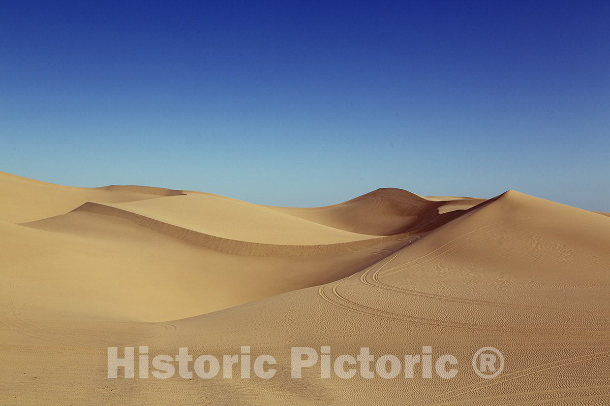 California Photo - Imperial Sand Dunes, Southeastern California