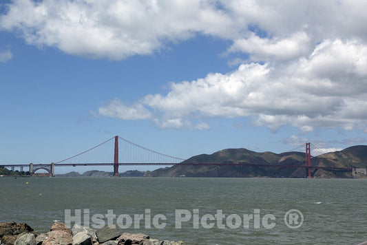 San Francisco, CA Photo - Golden Gate Bridge from Crissy Field in San Francisco, California