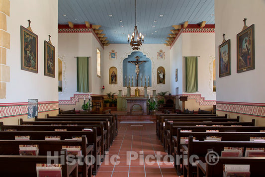 Photo- The Cathedral of San Carlos Borromeo, Monterey, California 2 Fine Art Photo Reproduction