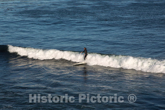 Photo - Surfing, Santa Cruz, California- Fine Art Photo Reporduction