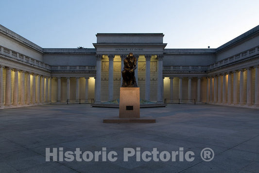 San Francisco, CA Photo - California Palace of The Legion of Honor, San Francisco, California