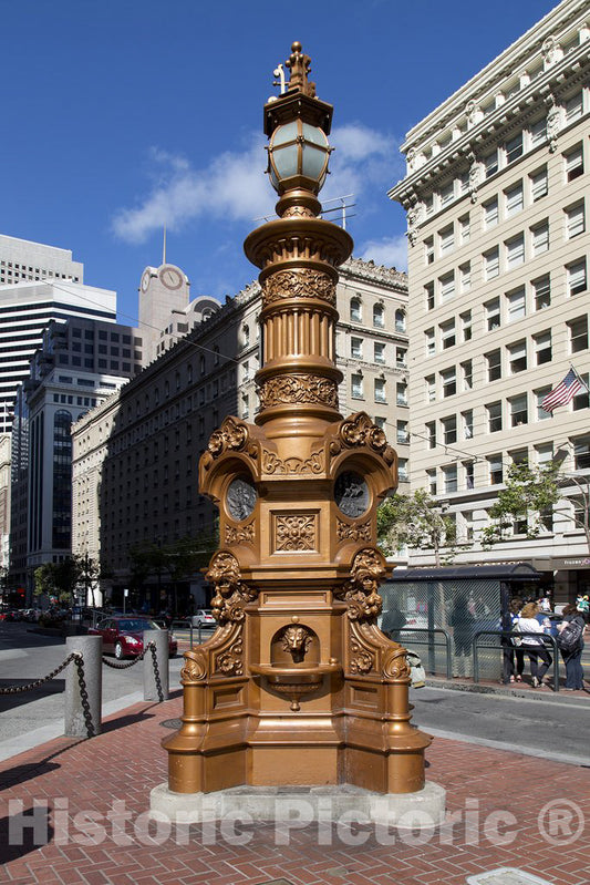 San Francisco, CA Photo - Lotta's Fountain in San Francisco, California