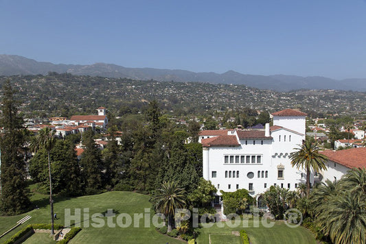Santa Barbara, CA Photo - The Santa Barbara County Courthouse, Santa Barbara, California