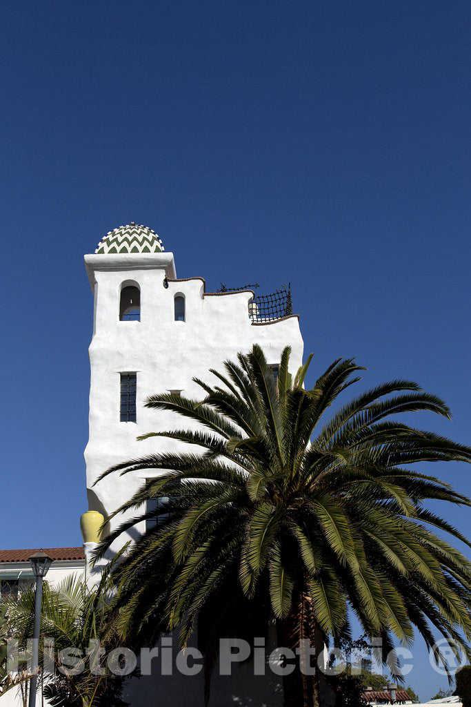 Santa Barbara, CA Photo - Architectural Detail in Downtown Santa Barbara, California