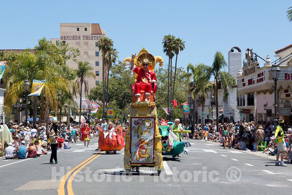 Photo - 2012 Summer Solstice Parade in Santa Barbara, California- Fine Art Photo Reporduction