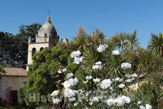 Carmel, CA Photo - Mission San Carlos BorromÃ©o del rÃ­o Carmelo, Carmel, California
