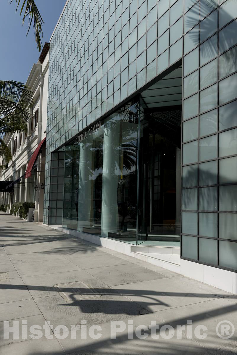 Photo - Rodeo Drive of Beverly Hills, California- Fine Art Photo Reporduction