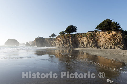 Northern, CA Photo - Scenic Views Along Route 1 Near The Pacific Ocean-