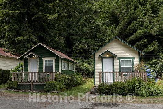 California Photo - Cabins in Northern California
