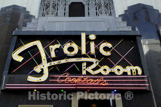 Los Angeles, CA Photo - Neon sign on Hollywood Blvd. in Hollywood, California