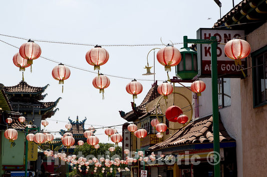 Los Angeles, CA Photo - New Chinatown in Los Angeles, California