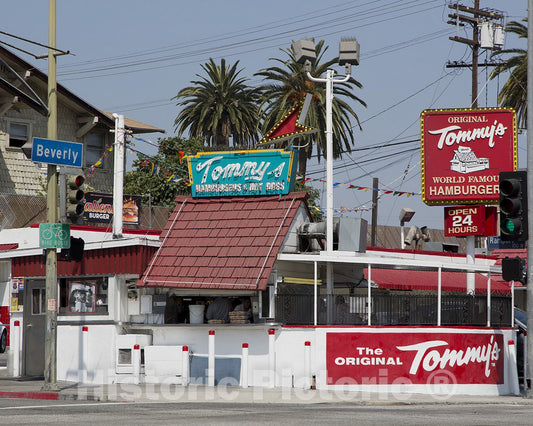 California Photo - Original Tommy's World Famous Hamburgers, Los Angeles, California