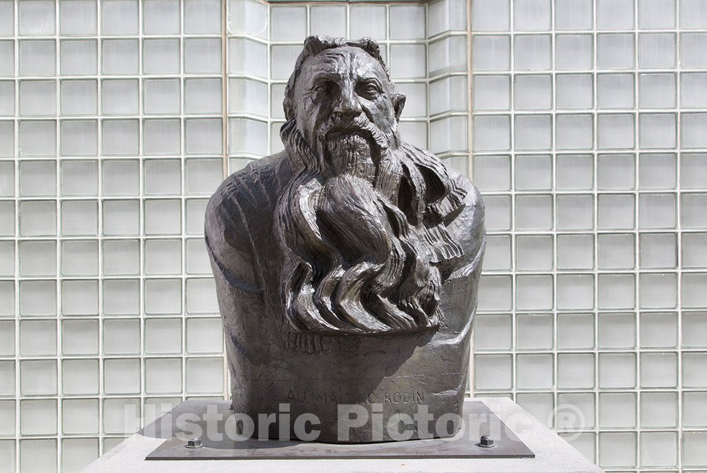 Los Angeles, CA Photo - Auguste Rodin Sculpture at The Los Angeles County Museum of Art in CA