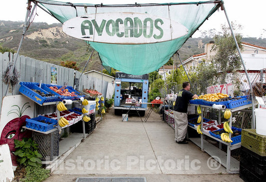 California Photo - Produce Market. Fruit and Vegetables are in Abundance in California