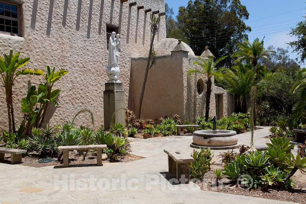 Photo - Our Lady of Mount Carmel Church, Montecito, California- Fine Art Photo Reporduction