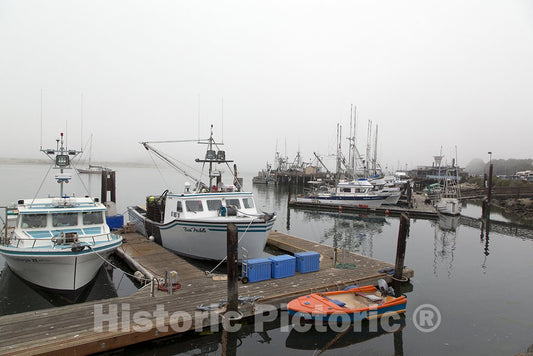 Morro Bay, CA Photo - Fog, Morro Bay, California