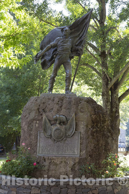 Sonoma, CA Photo - Bear Flag Monument, Sonoma, California