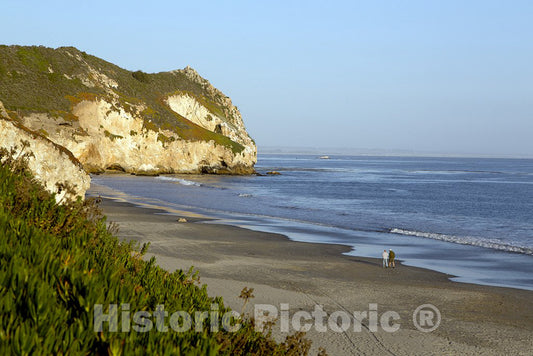 Santa Cruz, CA Photo - Beach Near Santa Cruz, California