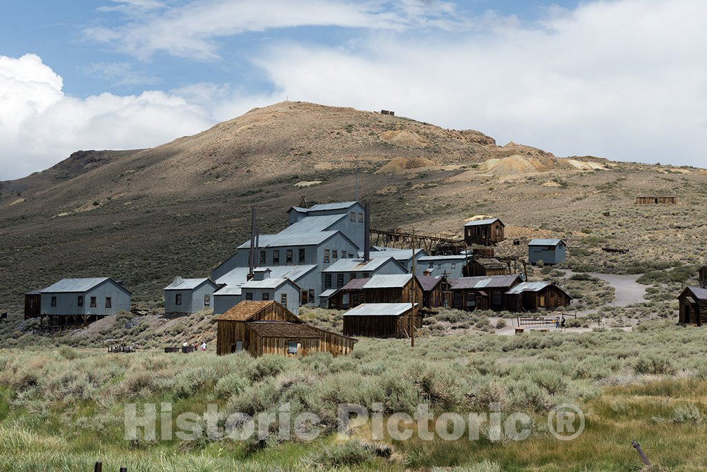 Bodie, CA Photo - Bodie is a Ghost Town in The Bodie Hills East of The Sierra Nevada Mountain Range in Mono County, California