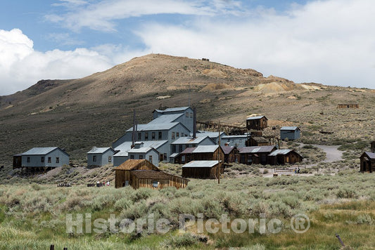 Bodie, CA Photo - Bodie is a Ghost Town in The Bodie Hills East of The Sierra Nevada Mountain Range in Mono County, California