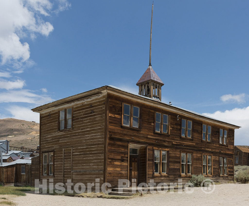 Bodie, CA Photo - Bodie is a ghost town in the Bodie Hills east of the Sierra Nevada mountain range in Mono County, California