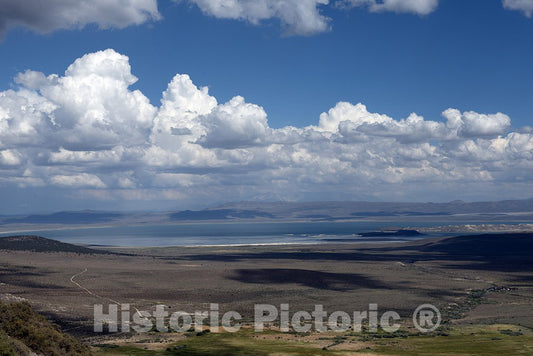 Mono County, CA Photo - Mono Lake, a large, shallow saline soda lake in Mono County, California