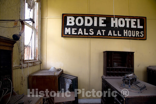 Bodie, CA Photo - Bodie is a ghost town in the Bodie Hills east of the Sierra Nevada mountain range in Mono County, California