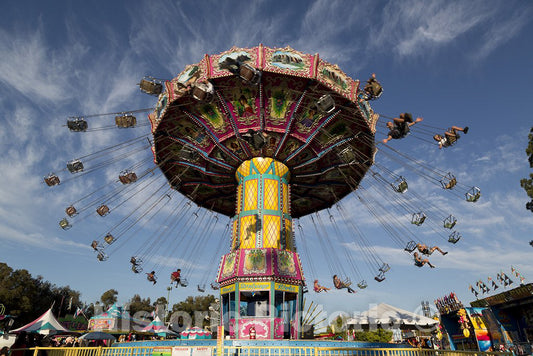 Sacramento, CA Photo - Swing Ride at The 2012 California State Fair held in Sacramento, California