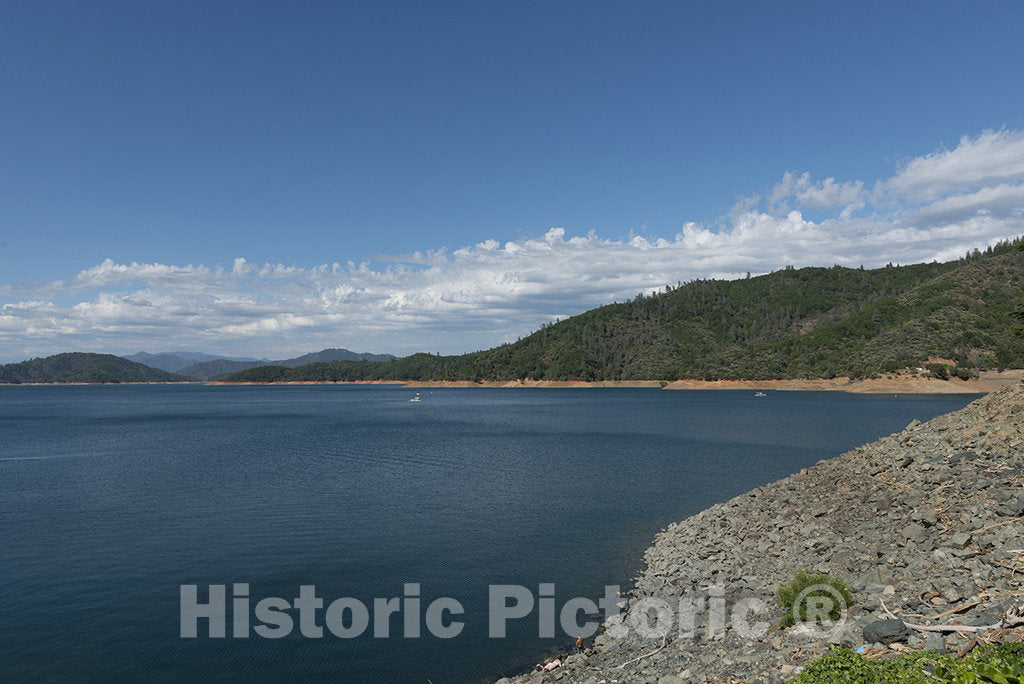 California Photograph - Shasta Lake is an Artificial Lake Created by The Construction of Shasta Dam Across The Sacramento River in The Shasta-Trinity National Forest of Shasta County